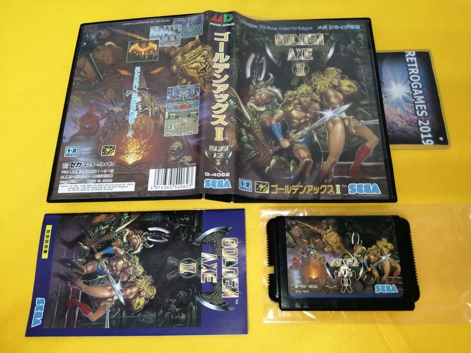 GOLDEN AXE 2 II Sega Mega Drive / Genesis . - Image 2 of 4