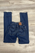 Levi's 511 Blue Denim Elastic Adjustable Waist Straight Leg Boy's Jeans Size 16R