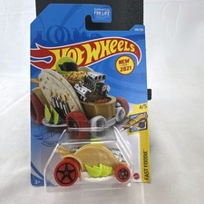 Hot Wheels Car-de-Asada Fast Foodie 4/5 New For 2021 Taco Car Diecast 108/250