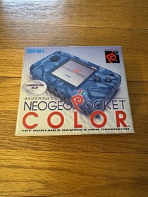SNK Neo Geo Pocket Color Console Ocean Blue CIB and Game US SELLER