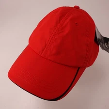 AIG KC Caps Keep Cool Red Baseball Cap Men One Size Adjustable Logo Hat
