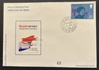 Great Britain FDC 1976 British Airways Airway Letter Service