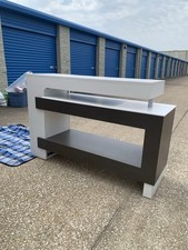 Nail Dryer Table Station Manicure Pedicure Salon Modern Furniture LED  Fans