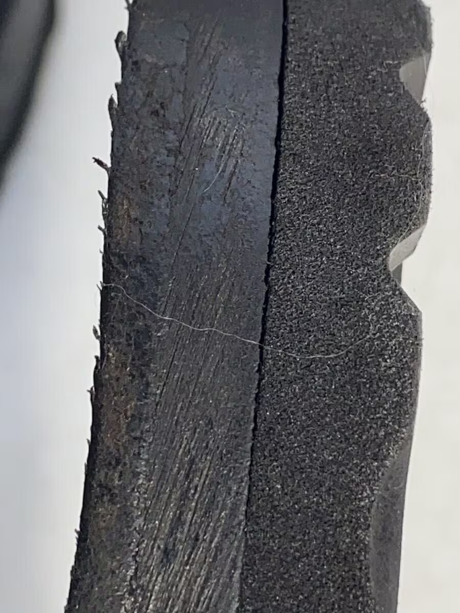 Jutta Neumann Python Pattern Belt Sandals Us8 Blk… - image 8