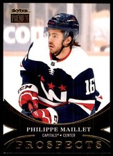 2020-21 Skybox Metal Universe Premium Prospects Philippe Maillet #PP-49