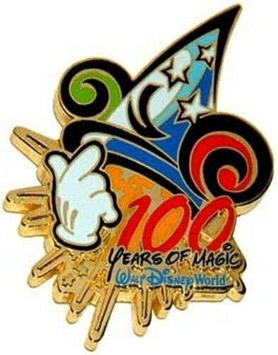 OLD Disney pin WDW 100 Years of Magic Sorcerer Yen Sid's Hat Walt Disney World