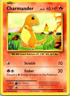 Charmander - 9/108 - Evolutions - Regular 