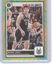 2023-24 Panini Nba Hoops Premium Stock - Brook Lopez #4 Multi Wave Prizm