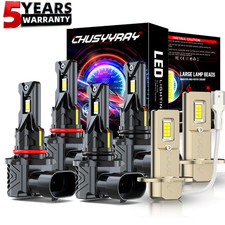 For Mazda Millenia Sedan 4-door 2000-2002 Led Headlight High Low Fog Light Bulbs