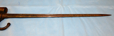 ORIGINAL ANTIQUE  M1886/93 FRENCH LEBEL ''ROSALIE'' SHORTENED BAYONET