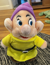 Disney Dopey Plush Snow White Seven Dwarfs Small 6-14 in 1980 MPN 3606