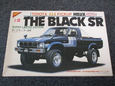 SHIPPING FREE VINTAGE NICHIMO 1/20 #MC-2043 TOYOTA ''HILUX THE BLACK SR'' KIT NIB