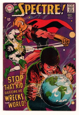 Spectre #4 NEAL ADAMS Silver Age DC Comics 1968 VG+