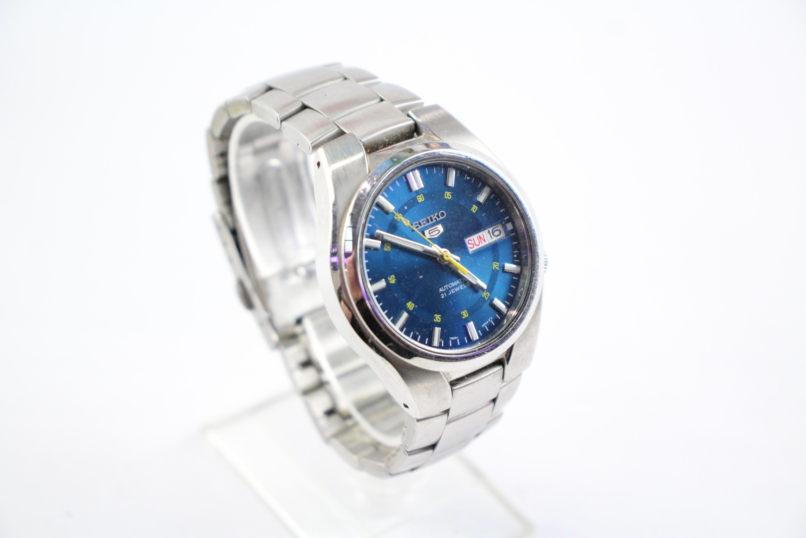 Automatic WORKING Seiko Bracelet Integrated 5 SNK707 Watch - vintagewatches.pk