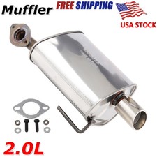Stainless Steel Rear Exhaust Muffler For Subaru Impreza 2012-2016 2.0l Sedan Stainless Steel Rear Exhaust Muffler For Subaru Impreza 2012-2016 2.0l Sedan