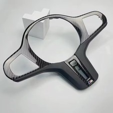  Carbon Fiber OEM Steering Wheel Trim For BMW...