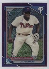 2024 Bowman Chrome Prospects Mega Box Purple Mojo Refractor Jalvin Arias 15sd