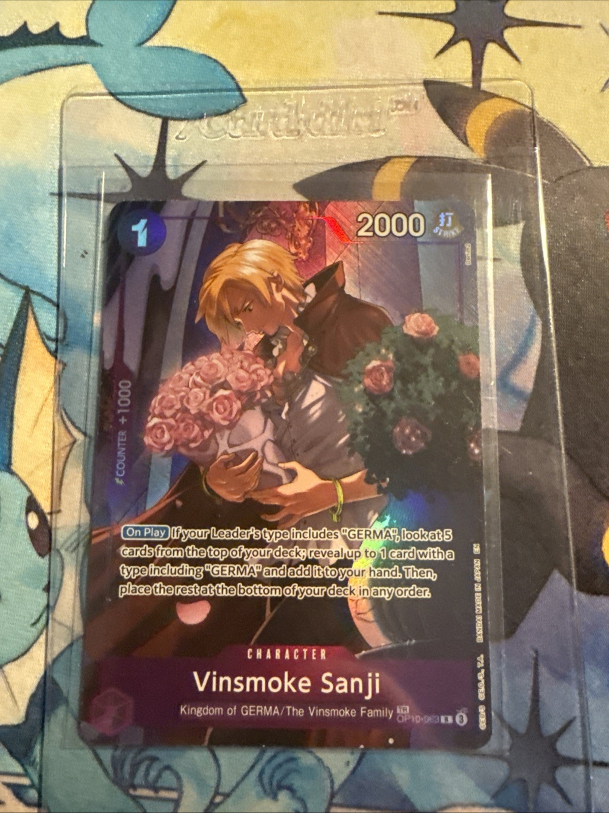 Vinsmoke Sanji (TR) OP10-063 Legacy of the Master Foil Treasure Rare