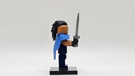 LEGO authentic Valkyrie sh0407 Marvel 76084 Thor Ragnarok cape mohawk