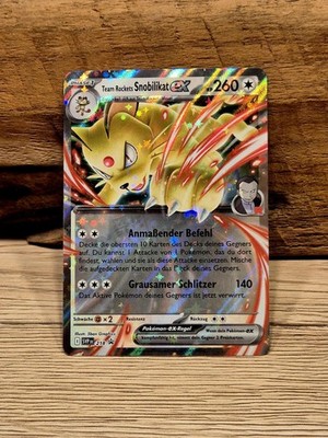 Pokemon Team Rockets Snobilikat EX SVP 218 Black Star Promo NM Deutsch