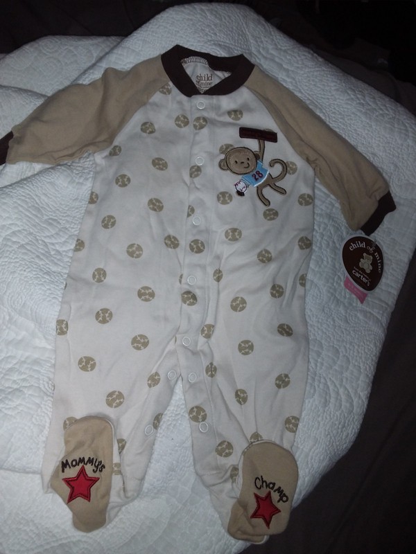 Babies Child Of Mine Mommy's Champ Babies Jumpsuit