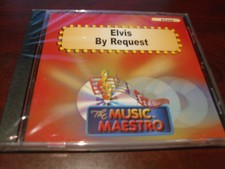 MUSIC MAESTRO KARAOKE 6205 ELVIS BY REQUEST CD G OOP SEALED