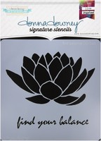Donna Downey Stencils Find Balance Signature Stencils 8.5 By 8.5 on sale Donna Downey Stencils Find Balance Signature Stencils 8.5 By 8.5 on sale