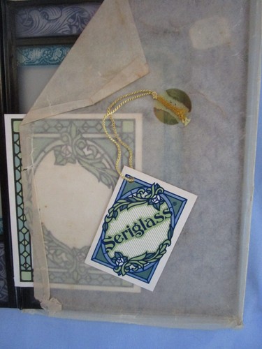 Seriglass By Yorkraft Folding Stained Glass 1269 The Course of Love 1980 - Picture 16 of 16