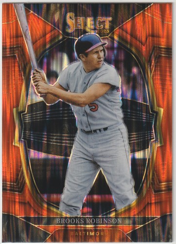 MLB 2023 Panini Select Orange Prizm #20 Brooks Robinson Baltimore Orioles