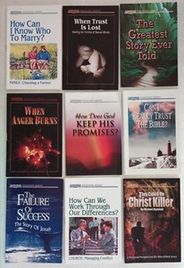 CHRISTIAN BIBLE STUDY GUIDE BOOKLETS RBC DISCOVERY SERIES SCRIPTURAL ANSWERS Q&A