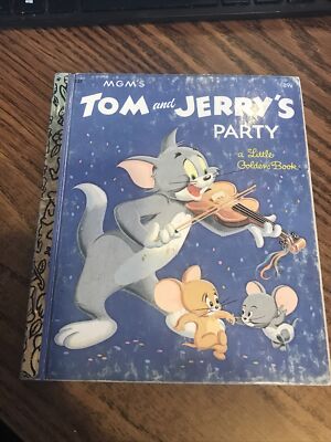 Little Golden Books - Tom and Jerry's Party