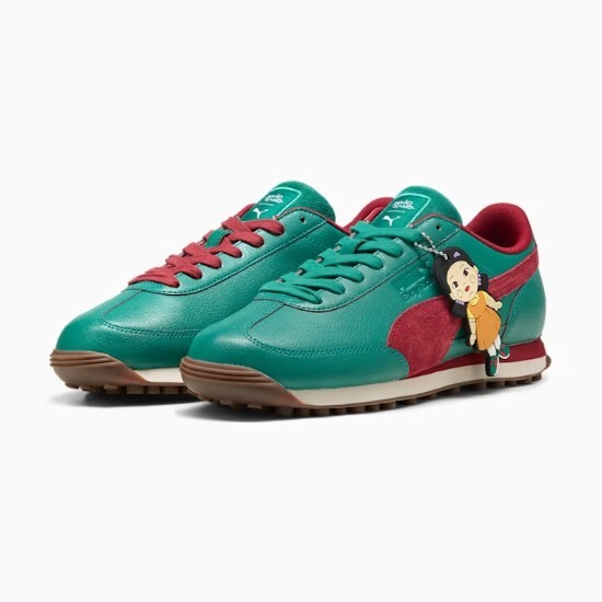 Puma X Squid Game Easy Rider Dark Pine/Intense Red - 39943101