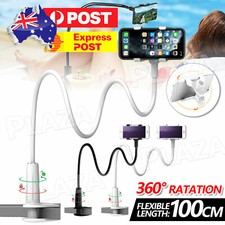 360°Rotating Tablet Stand Holder Lazy Bed Desktop Mount iPad For iPhone Samsung