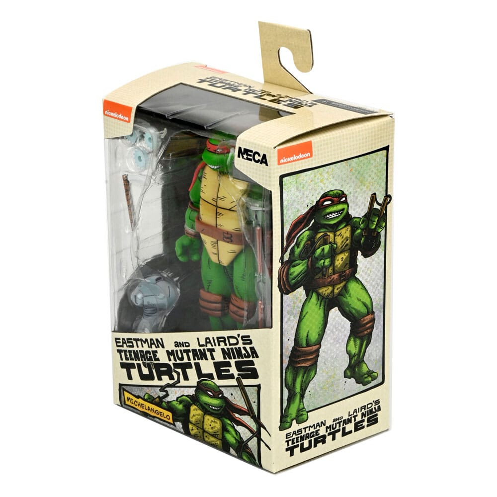 Michelangelo TMNT NECA figurine articulée avec nunchakus - 4