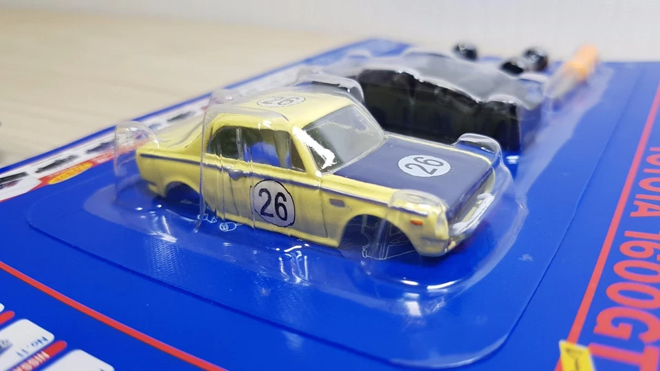 1/64 Konami Dydo TOYOTA CORONA 1600GT RACING diecast car model kit NEW - Image 2 of 3