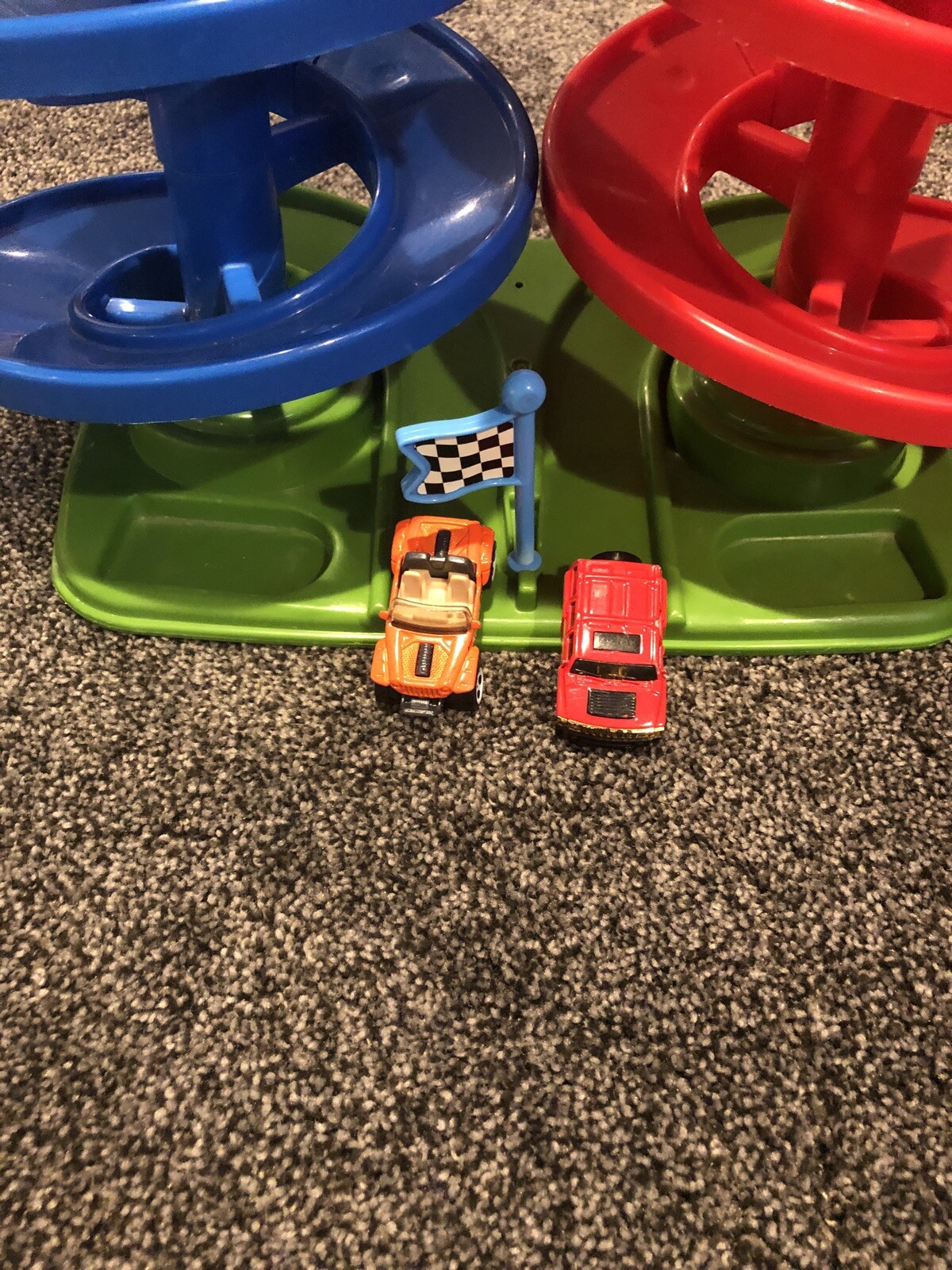 fisher price toy story 3 spiral speedway replacement cars