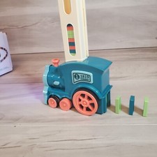 Domino Train Battery Operated Automatic Placement Toy Tested Working