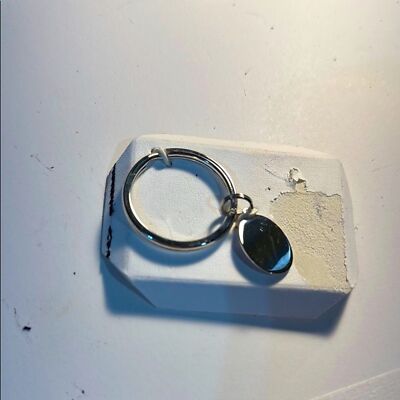 Elegant Oval Key Ring Walter E. Hayward Ready to Engrave