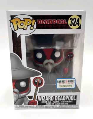 Funko POP Wizard Deadpool 324 Barnes and Noble Exclusive | eBay