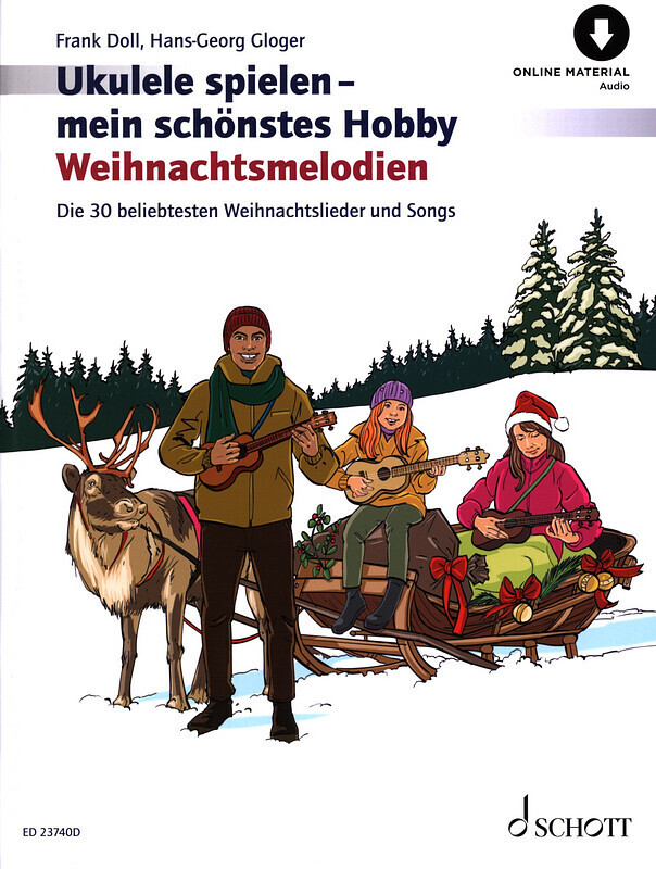 Ukulele spielen - Weihnachtsmelodien - PORTOFREI VOM MUSIKFACHHÄNDLER