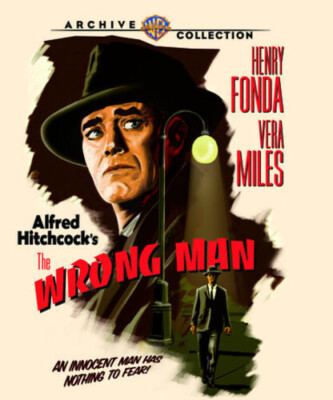 The Wrong Man (Blu-ray, 1956)-Hitchcock Warner Archive New And Sealed 