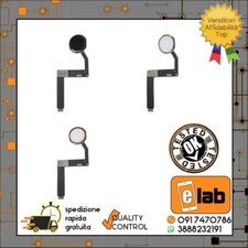 TASTO HOME CON FLAT PER APPLE IPAD PRO 9.7" A1673 A1674 A1675 HOME BUTTON