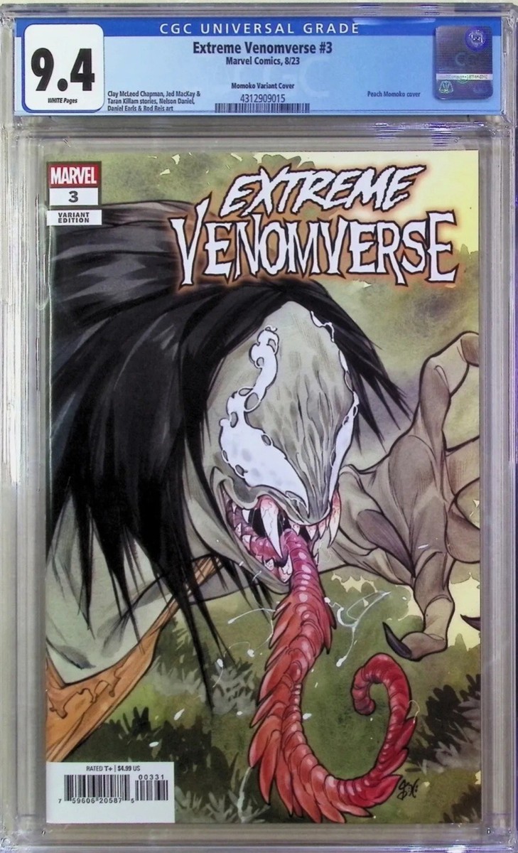 洋書 Extreme Venomverse Peach momoko variant marvel-comic-books