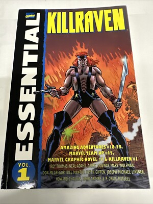 Essential Killraven Vol 1 Marvel Comics 2005 Amazing Adventures Roy Thomas MCU