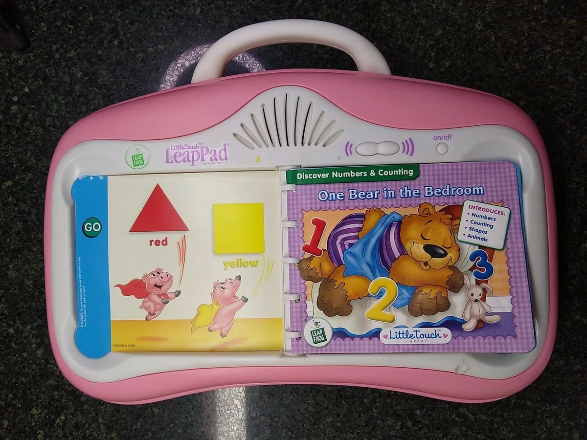 Leap Frog Little Touch Leap Pad with Original Book and Cartridge Tested