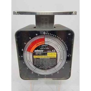 Vintage 1999 Pelouze Model K5 Mechanical Postal Scale Capacity 5 lb x 1/2 oz