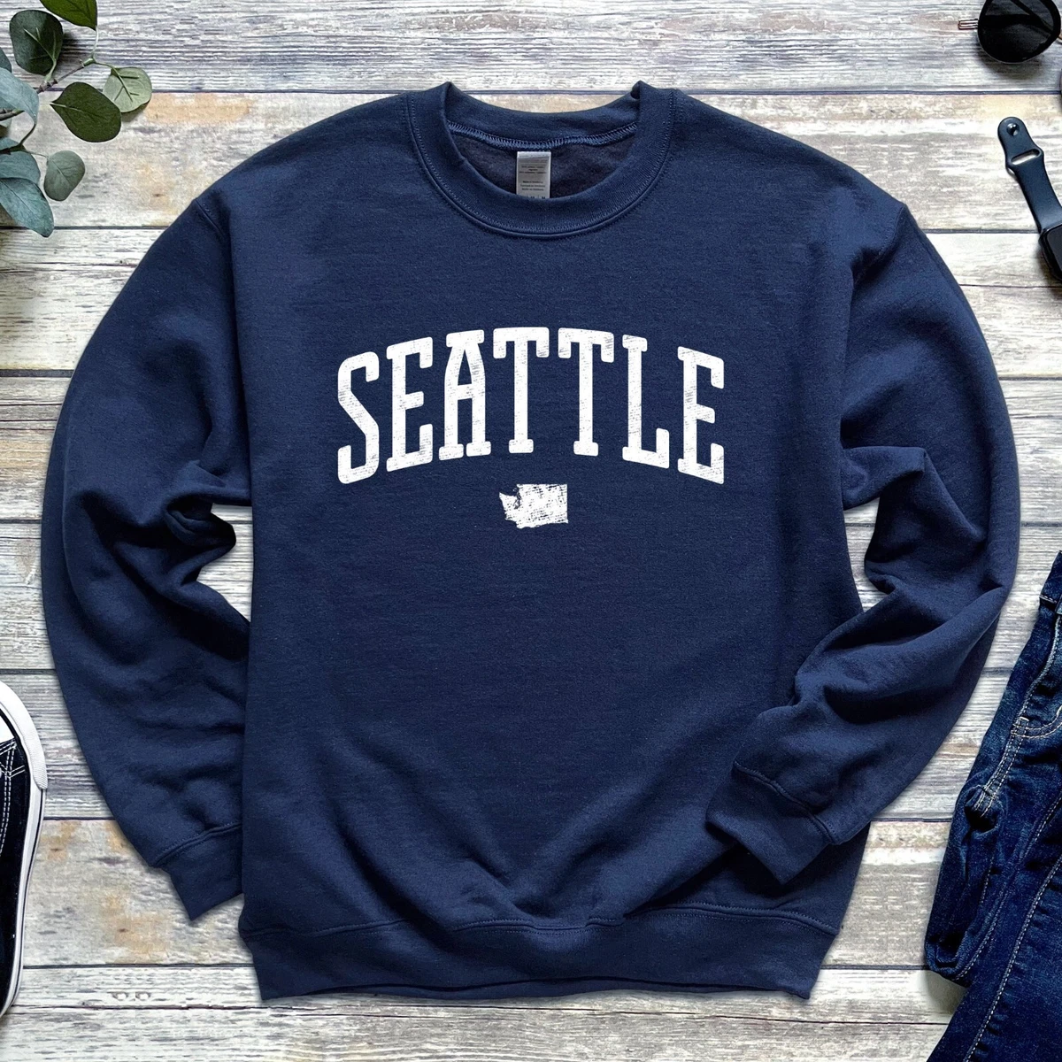 Seattle mariners store crewneck sweatshirt
