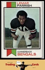 1973 Topps #315 Lemar Parrish Cincinnati Bengals Football Card VG