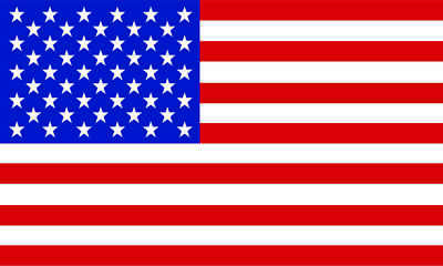 US American Flag Decal | 5x3'' Sticker | United States USA America | Sticker