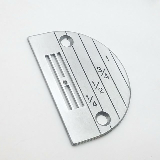 INDUSTRIAL SEWING MACHINE NEEDLE PLATE 147150LG LIGHT TO MEDIUM